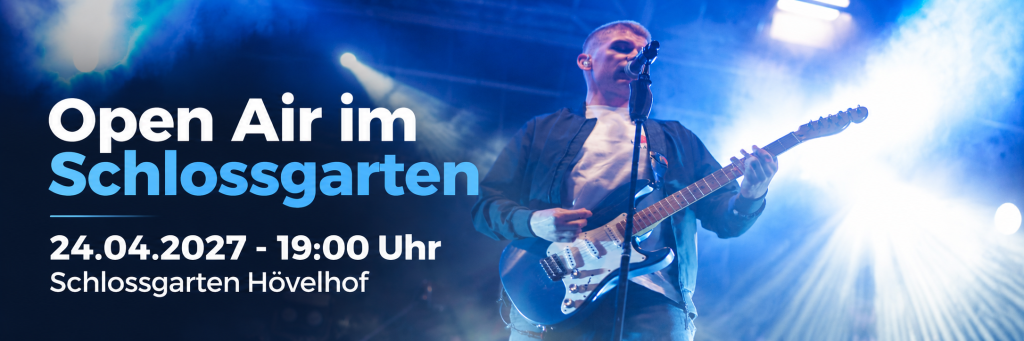 Open Air im Schloßgarten 2027 in Hövelhof